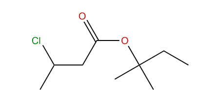 tert-Pentyl 3-chlorobutanoate